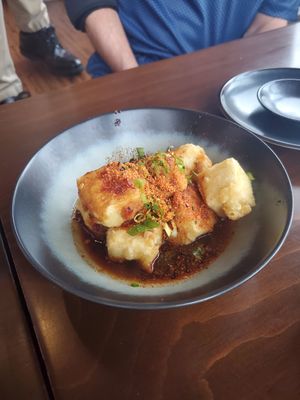 Spicy Tofu Bites at Bash Original Izakaya in Detroit