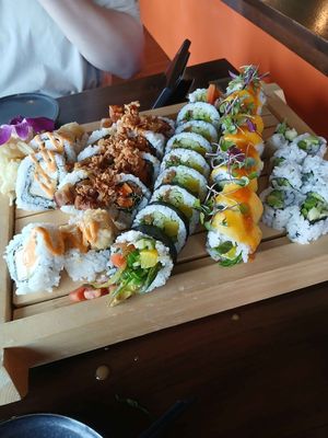 V Platter made vegan at Bash Original Izakaya in Detroit