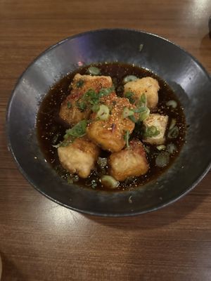 Tofu bites app  at Bash Original Izakaya in Detroit