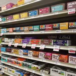 Aloha vegan protein bars at Chamberlin's Natural Foods Market in Kissimmee