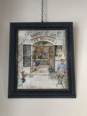   at Au 31 Café in Cotignac