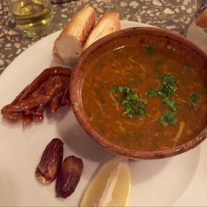 Harira at Cafe Clock in Fes