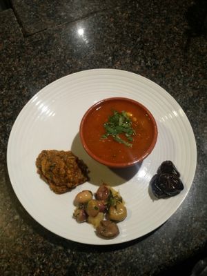 harira made in cooking class  at Cafe Clock in Fes