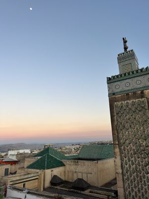   at Cafe Clock in Fes