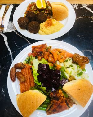 Yum!!! at Cafe Clock in Fes