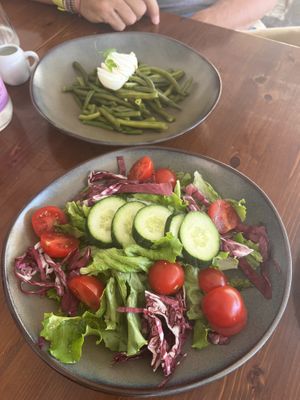 Mixed Salat- vegan - my hubby had a vegetarion one   at Rostelin in Piran