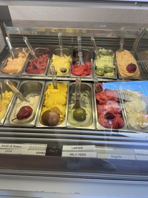   at Gelateria S.M.Maggiore in Rome