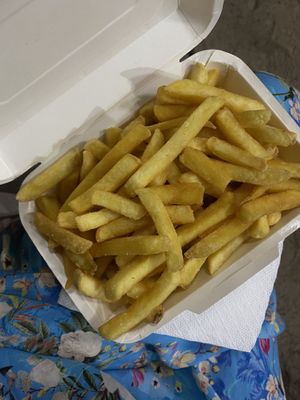 Fries  at Jeanno Burger in Quatre Bornes