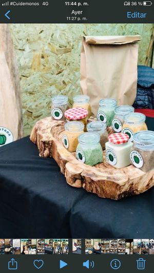 Delicada presentación, ideal para llevar a la mesa o regalar.  at AlmaPimentada in Tiltil