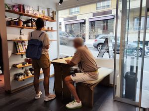 Interior at The Greek Project in Lausanne