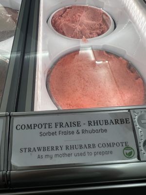 Vegan sorbet 1  at REŸS Glaces Eternelles in Paris