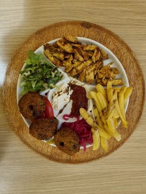 Falafel at Šiša Bar - Maybe closed in Brezice