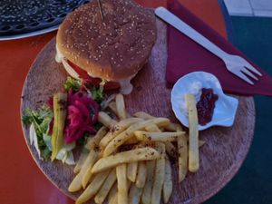 Falafel burger at Šiša Bar - Maybe closed in Brezice