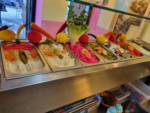 Salad bar at Šiša Bar - Maybe closed in Brezice