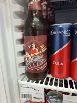 Wachmacher Energy Drink at Dorftanke GmbH in Weibersbrunn