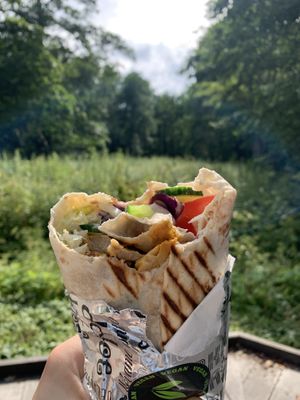 The fake meat in this was just amazing, such a treat!  at LIT Reidi tee in Tallinn