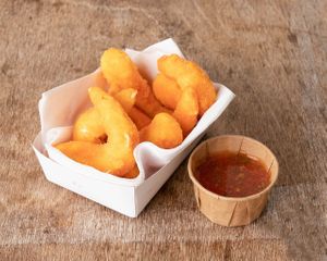 Vegan shrimps  at SinSin in Ghent