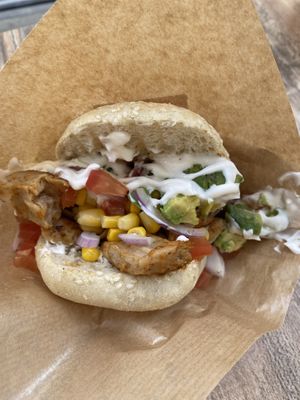 Burger  at SinSin in Ghent