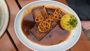 Veganer Tofubraten at Die Post in Herrsching Am Ammersee