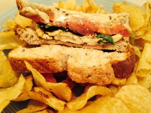 vegan BLT at Urban Cannibals Bodega and Bites in Atlanta