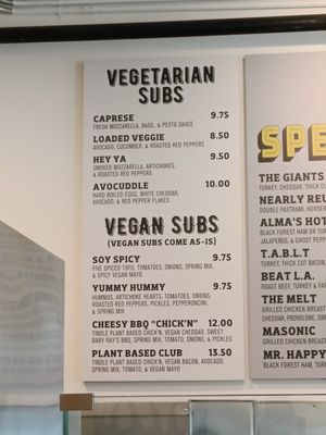  at Sunset Subs in San Francisco