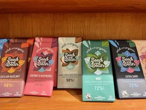 Vegan chocolates  at Giulianotti E in Stonehaven