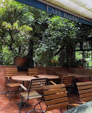 Aussenbereich  at Café Baier in Berlin