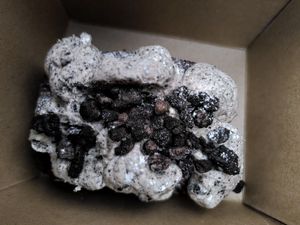 Chocolate loaf with cookie dough icing (November 2022) at B&B Bakeshop in York