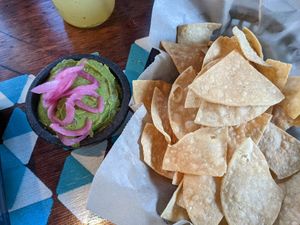 Small guacamole at Condado Tacos in Ann Arbor