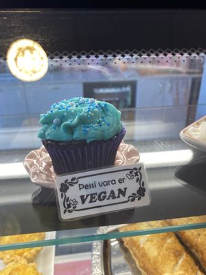 One left and it was all mine..  at Sykurverk Café in Akureyri