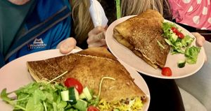   at Sykurverk Café in Akureyri