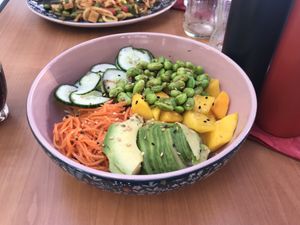 Edamame Poke Bowl  at Dim Sum in Frejus