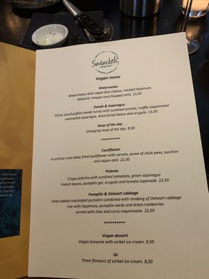 Sorbet also available separately (3 flavours tog)  at Swinckels in Twello in Twello