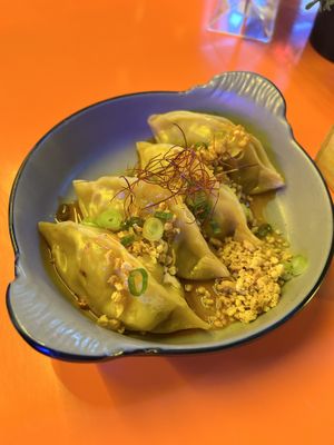 Curry dumplings   at Dumpling N' Dips in New York City