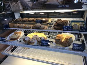 Bakery items at Cheeni -- ask which items are vegan at Cheeni Indian Food Emporium in Raleigh
