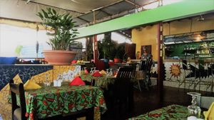 Restaurant  at Institut Francais Leopold Sedar Senghor in Dakar