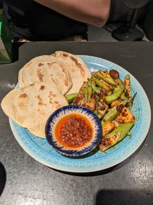 Okra indian style (A+) at Madame Hà in Con Dao