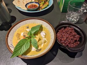 Yellow curry (A+) at Madame Hà in Con Dao