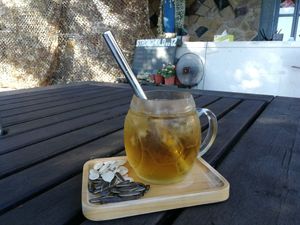 Matsu herb tea at 100% Happiness - 百分幸福 in Beigan