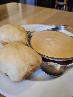 Dampfnudeln at Weinstube Eulenspiegel in Speyer