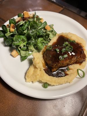 Seasonal food (Rouladen)  at Weinstube Eulenspiegel in Speyer