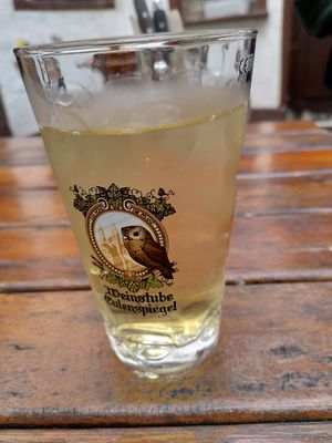 Alkoholfreie Weinschorle at Weinstube Eulenspiegel in Speyer