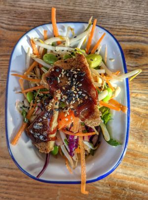 Asian style salad (7/10) at The Old Bookshop in Bristol