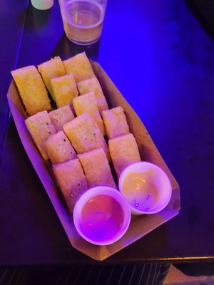 porção de mandioca cremosa at Janaíno Vegan Bar in Curitiba