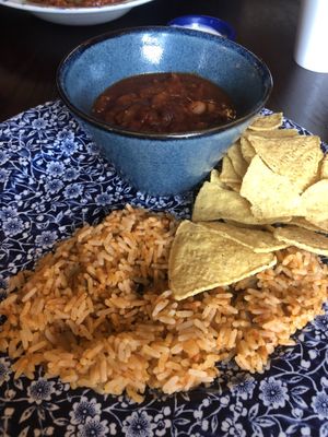 Chilli with rice and nachos   at The Spirit Merchant - J D Wetherspoons in Newtownards