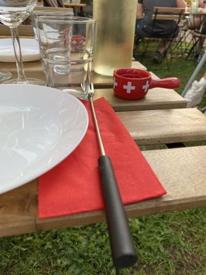 Schnapps   at Fondue Villa & Garden in Unterseen