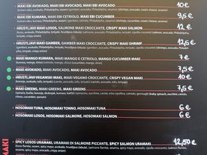   at Nori Sushi in Koper