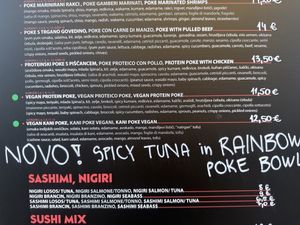  at Nori Sushi in Koper