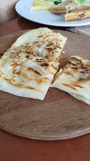 Turkish pancake at Surf Cafe in Mugla