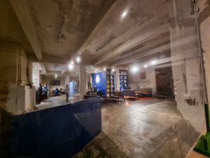 Inside at Pirmas Blynas in Vilnius